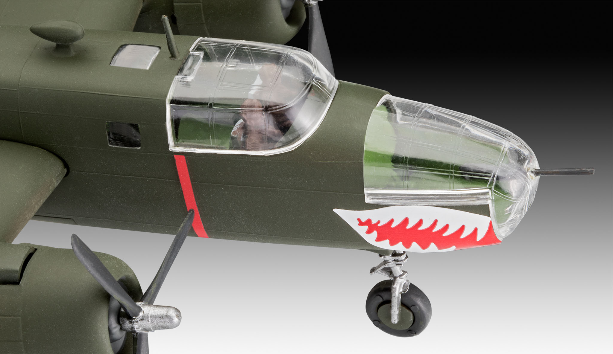 03650RE Американский бомбардировщик B-25 Mitchel easy-click system Revell