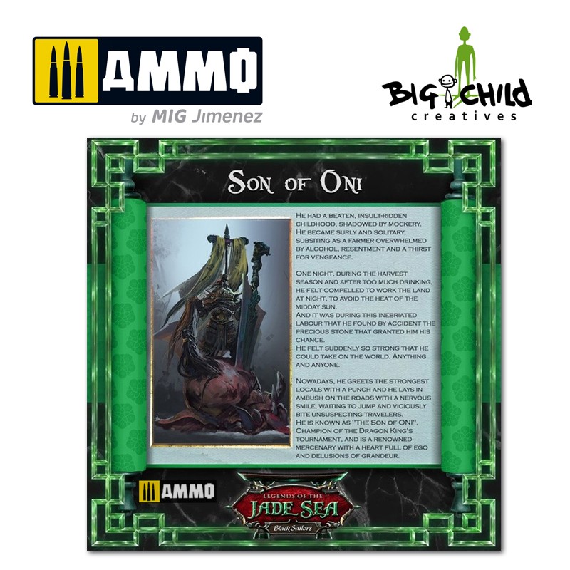 BIGC0003 Миниатюра THE SON OF ONI BIG CHILD