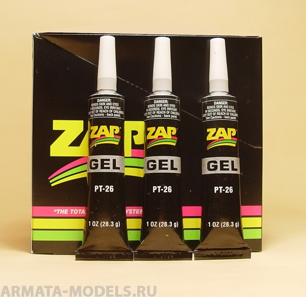 PT26 Цианоакрилатный клей-гель, 20 гр.