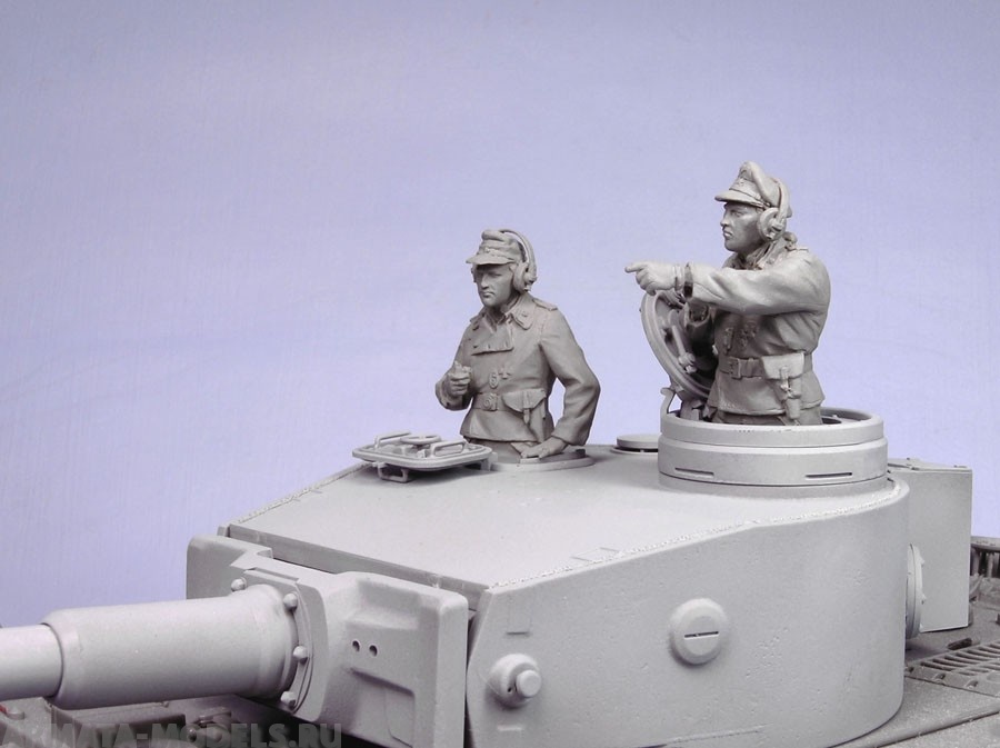 Т-35070 Немецкие танкисты на ТИГР (Курск 1943 г) (2) Tank
