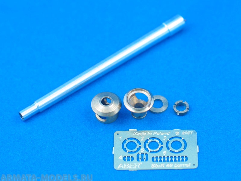 ABR-35-L-61  Дополнения для  German StuK.40 L/48 7,5 cm Barrel with final muzzle brake for Stug.III, Ausf G final & Stug.IV  late для Tamiya/Dragon 1/35