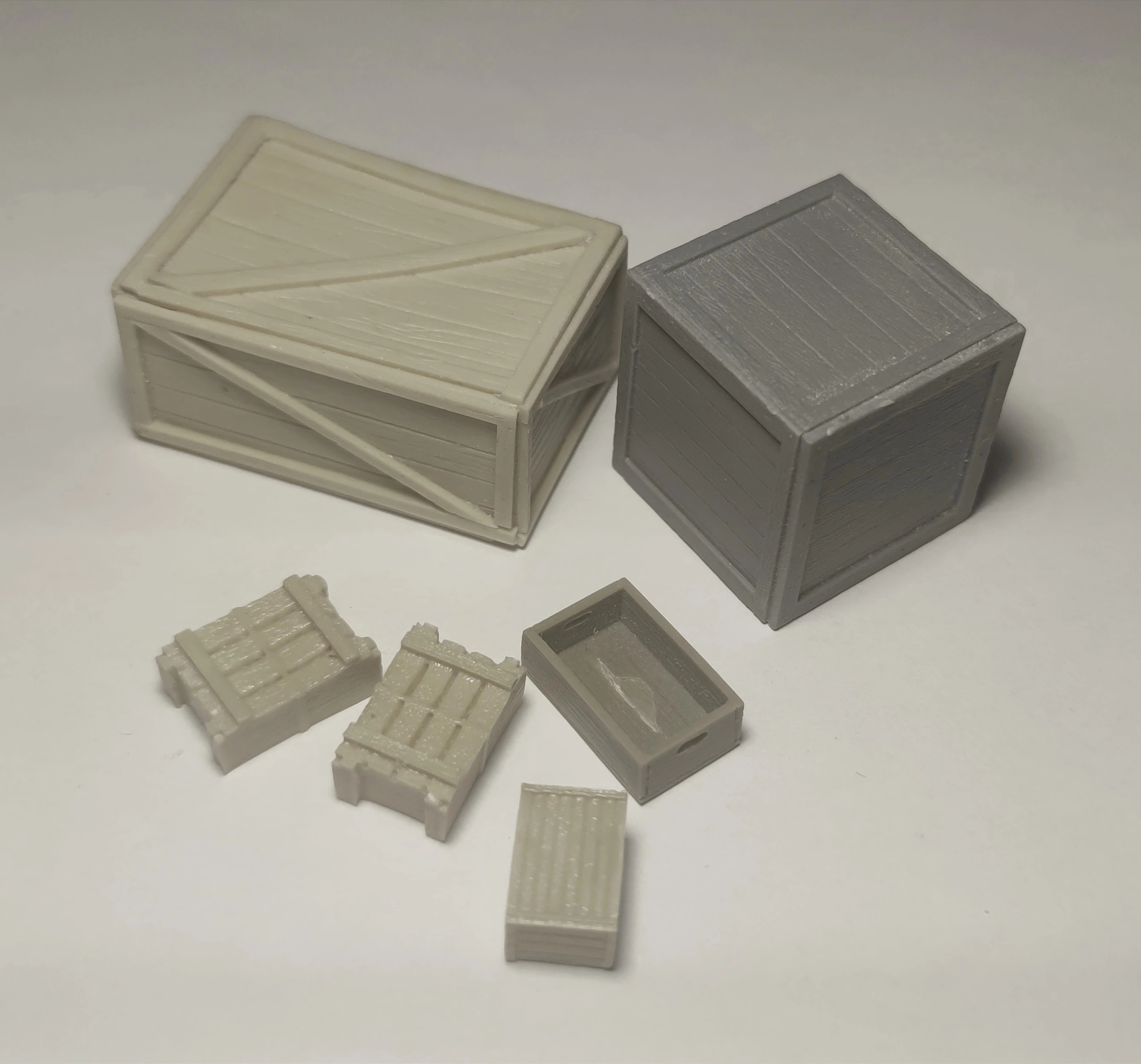 HE-35074 Миниатюра набор ящиков Hobby Expert