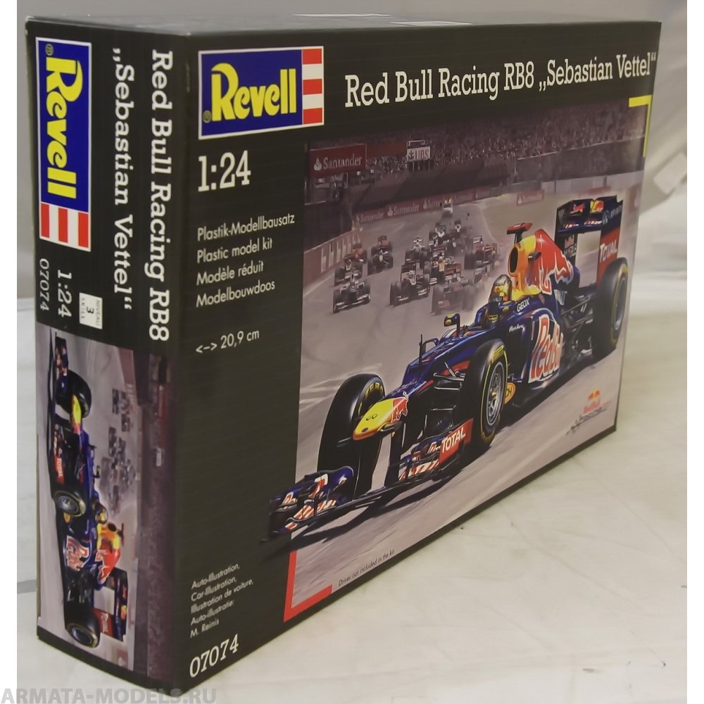 07074 Гоночный автомобиль Red Bull Racing RB7 (Феттель) Revell