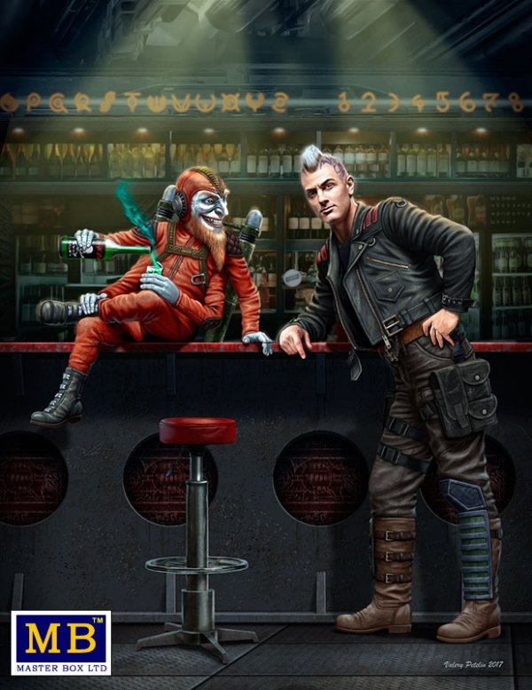 MB24034 Фигуры, «На границе Вселенной. Приключения Странной Компании. Эпизод I. Первое знакомство. Продолжай