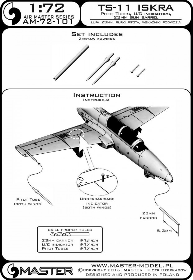 AM-72-101 ПВД и ствол пушки 23мм для самолета TS-11 Iskra
