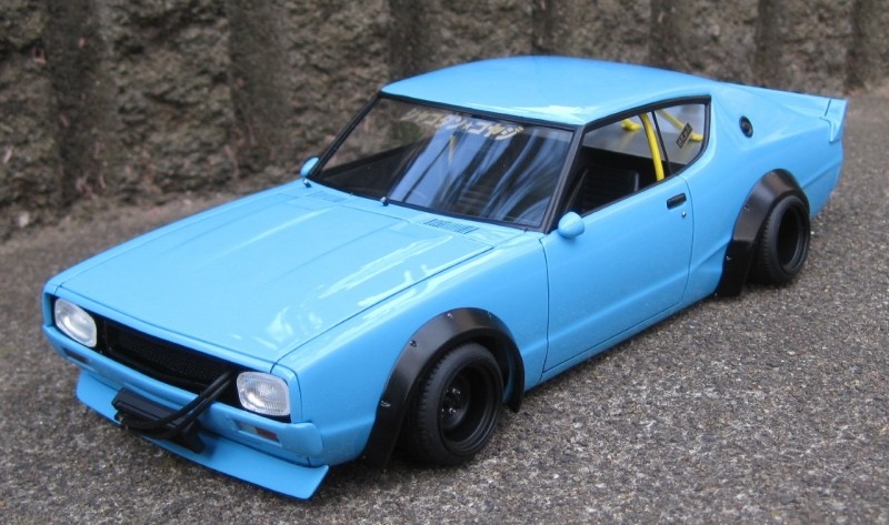 01147 Nissan Skyline LB Ken Mary Works 2Dr 2014 Ver. Aoshima