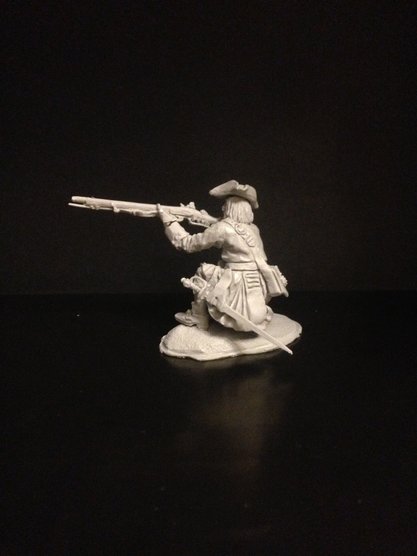 104ТБ ВИМ, пеший фузилер стреляющий стоя на одном колене, 54 мм Три Богатыря