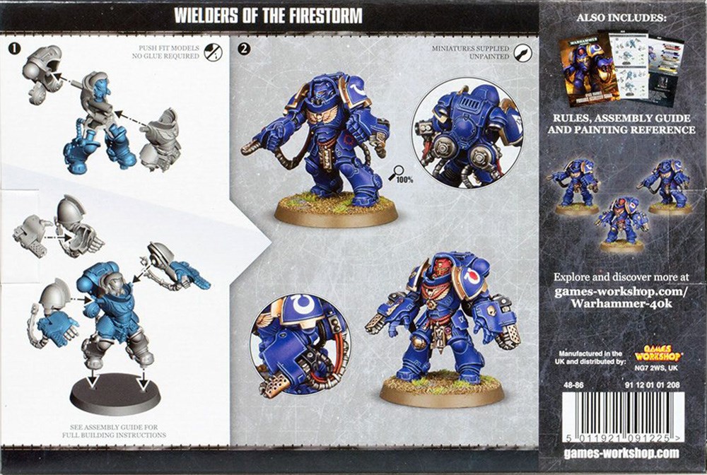 48-86GW Набор Легко собрать: Космодесант. Примарис Агрессоры (ETB Space Marines Primaris Aggressors)