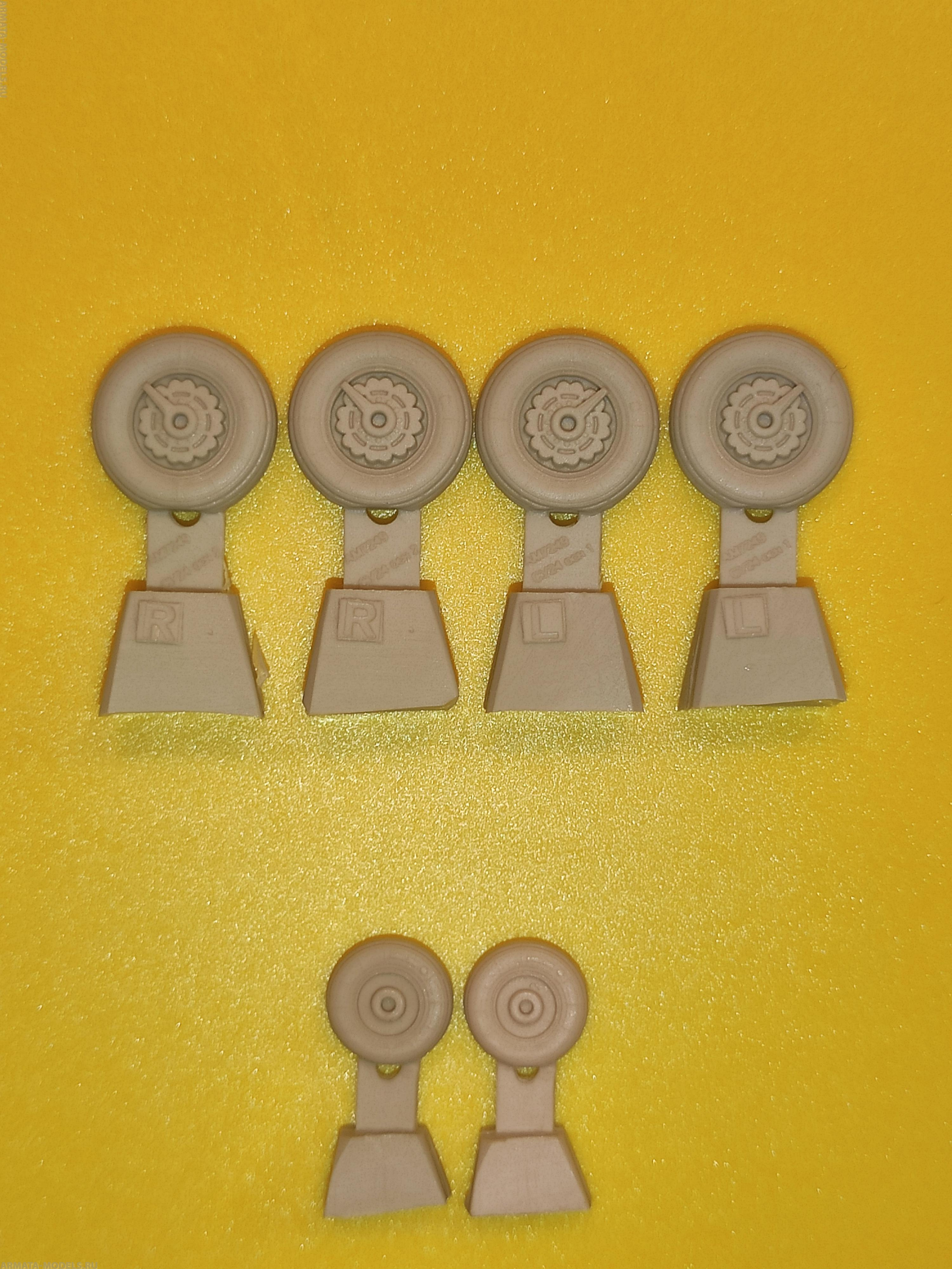 AM7249 Колеса под нагрузкой Су-24М (поздние диски)