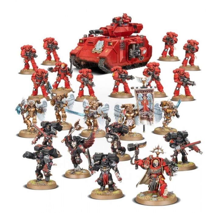 71-53GW Набор Кровавые Ангелы. Ударный отряд Багрового Копья (Blood Angels. Crimson Spear Strike Force)