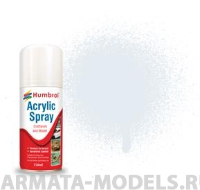 AD6191 Краска акриловая No  191 Хромированное серебро - Modellers Spray 150 ML