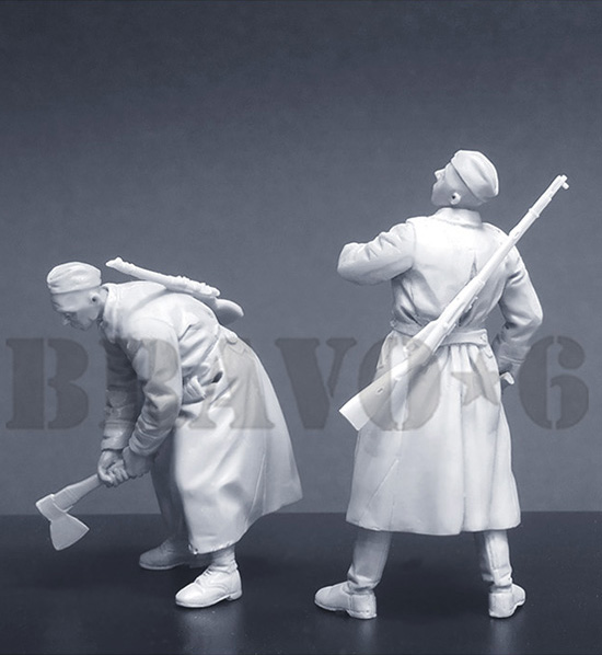 B6-35153 Миниатюра ChernoZem-3 Саперы РККА Bravo6