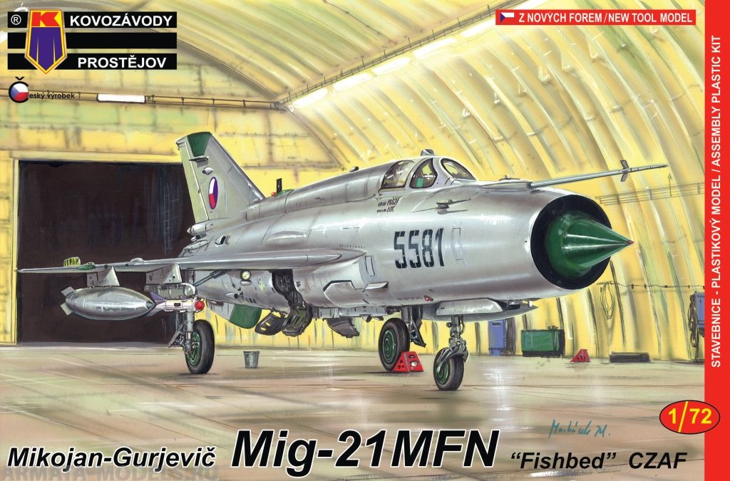 KPM0087  MiG-21 MFNCzAF KP Models