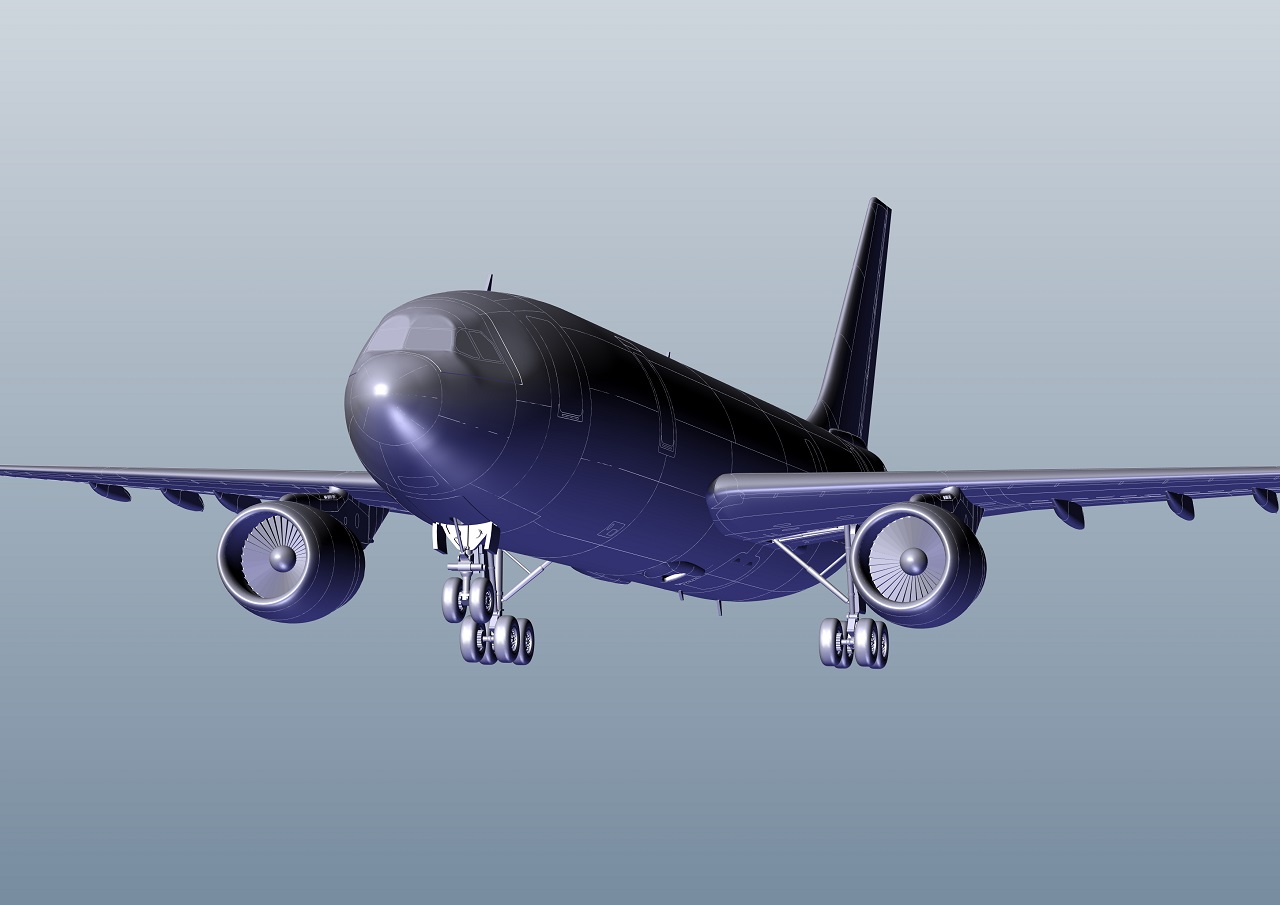 ЕЕ144146_5 Авиалайнер  А300B4 ALITALIA Восточный экспресс