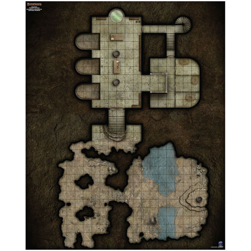 915589HW Pathfinder НРИ Вторая редакция: Падение Чумного Камня: игровое поле