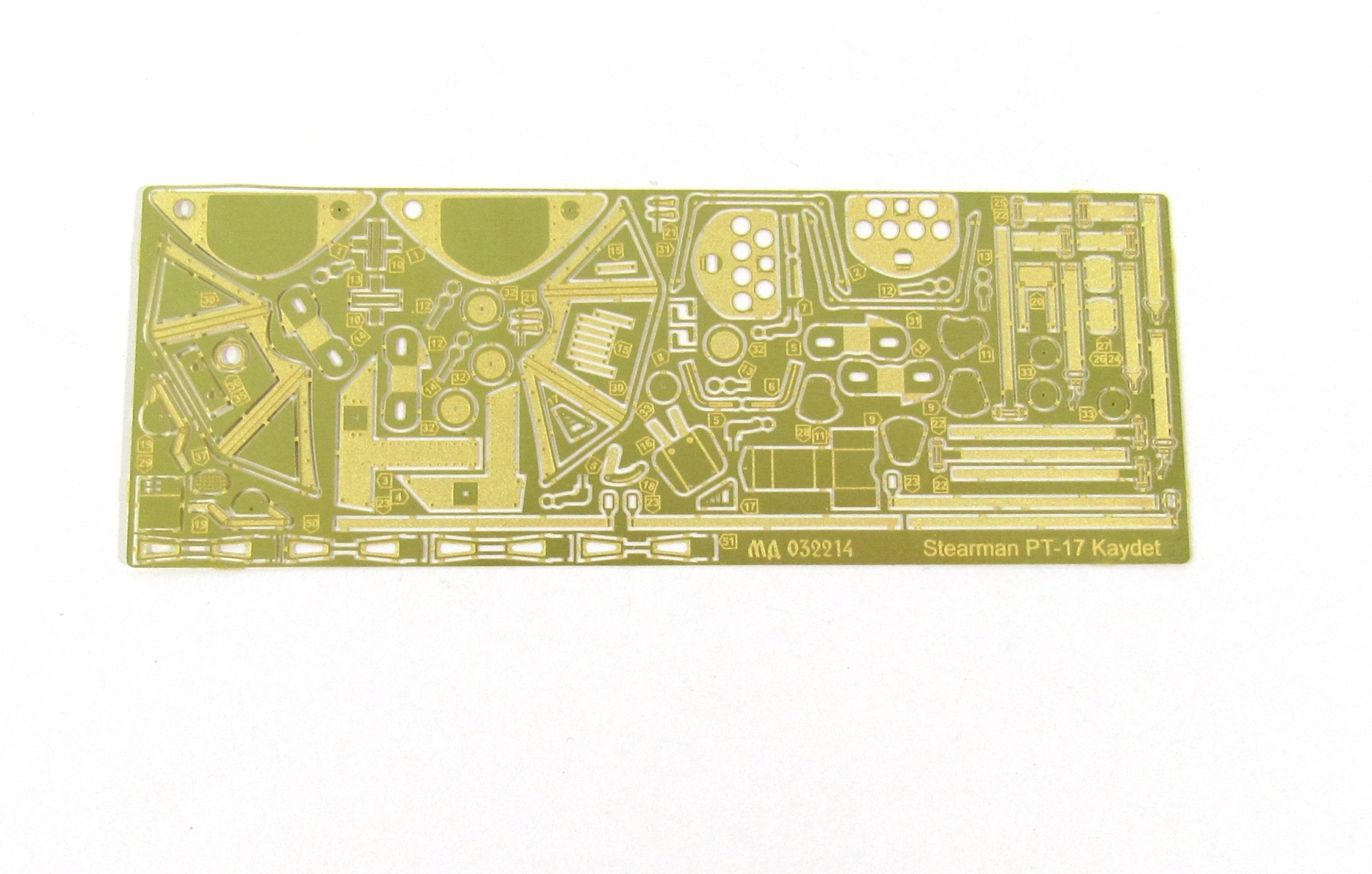 MD 032214 Фототравление Stearman PT-17 Kaydet (ICM) Микродизайн