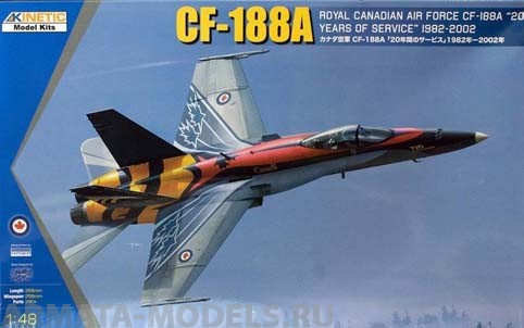 K48079 CF-188A RCAF 20 YEARS SERVICES Kinetic
