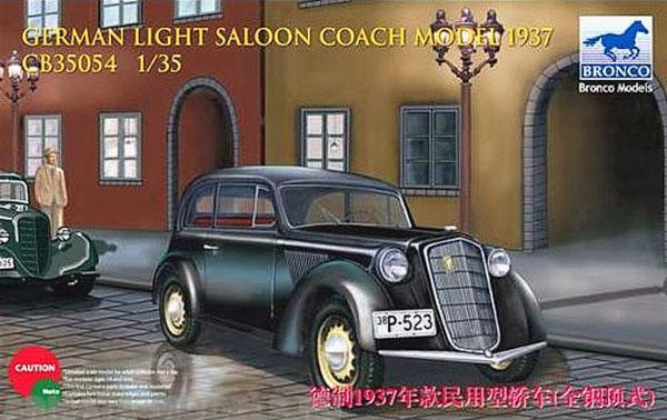 CB35054  Автомобиль German Light Saloon coach 1937 (Bronco Models) 1/35 Bronco Models