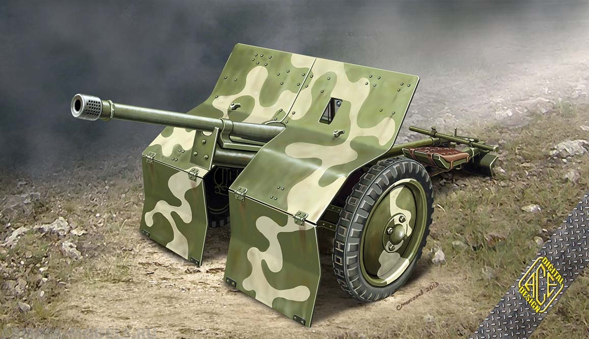 ACE72534 Финская ПТ пушка 37 PstK/36 ACE