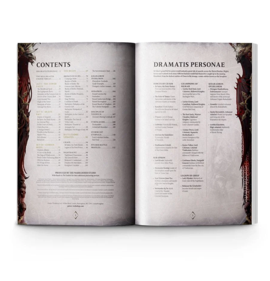 80-36GW Книга правил Разрушенные Миры. Бе'Лакор (англ.) (Broken Realms: Be'lakor (HB, Eng))