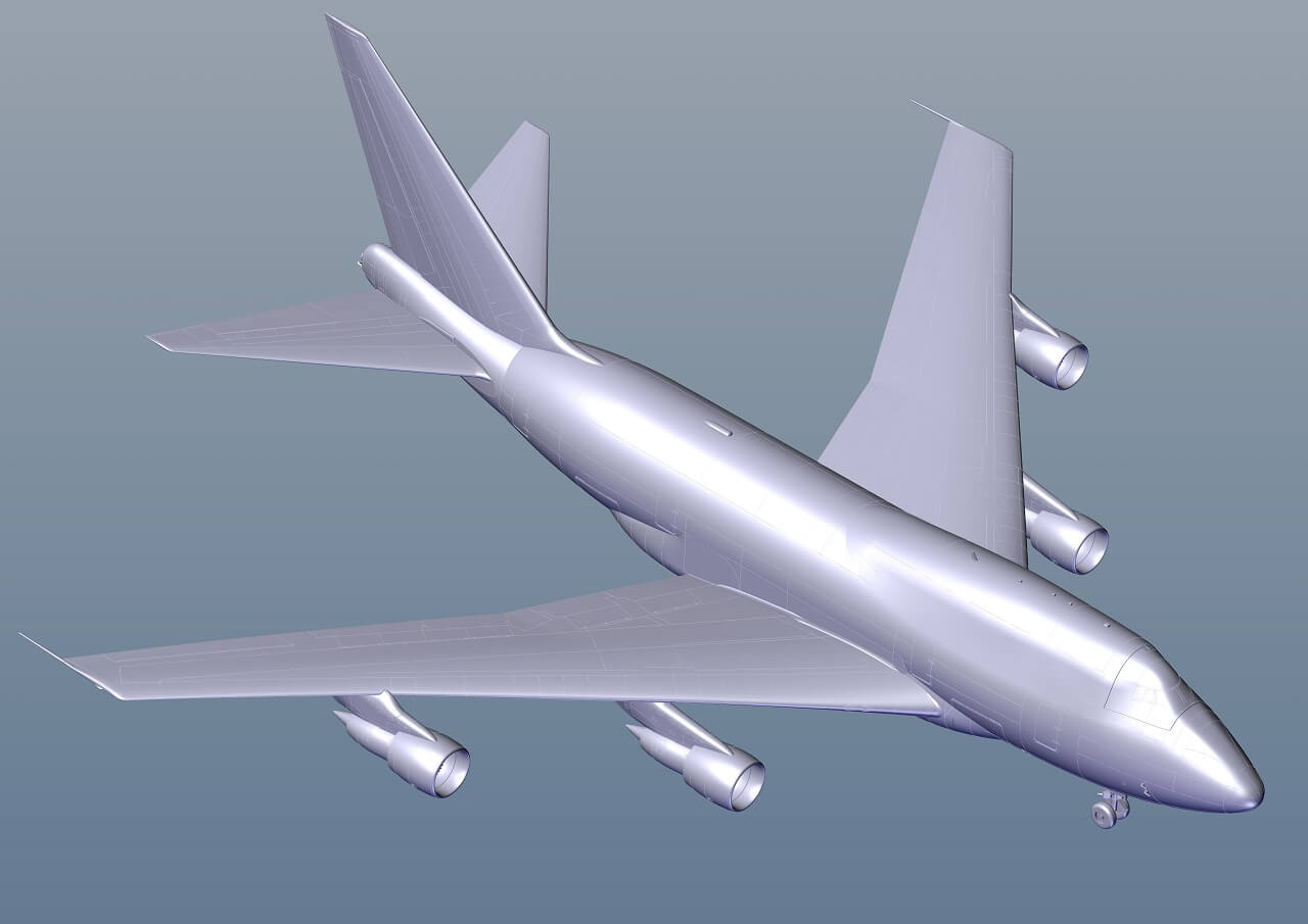 ЕЕ144153  Авиалайнер 747SP TWA Восточный экспресс