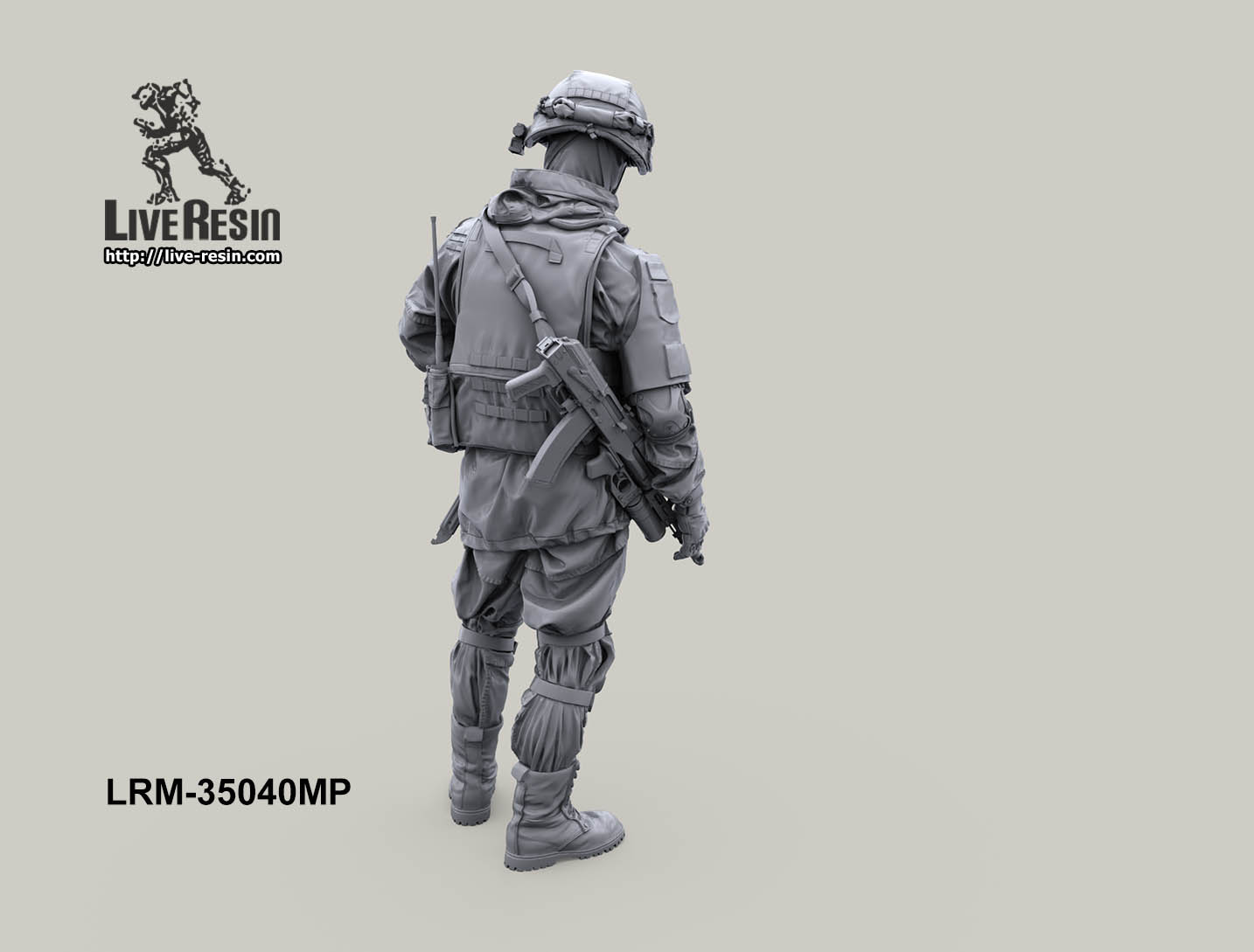 LRM35040MP Боец военной полиции РФ -2 Live Resin