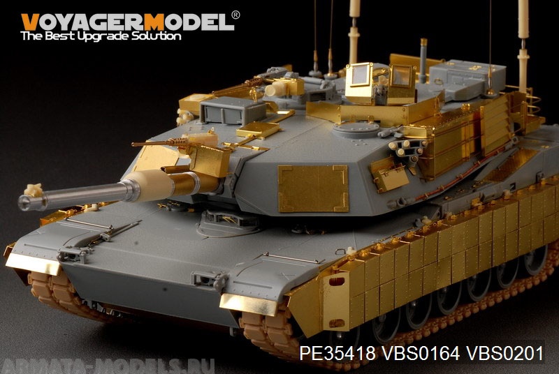 PE35418 Набор фототравления для Modern US  M1A1 TUSK1 Abrams Basic(For DML3535)