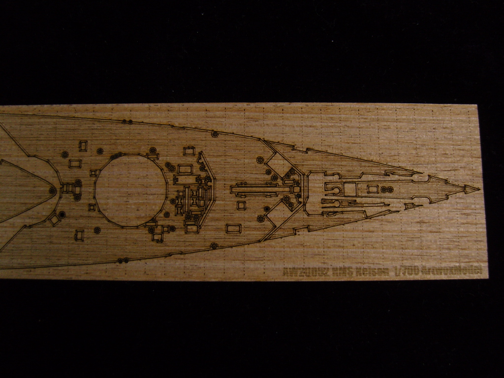 AW20052 Деревянная палуба для HMS Nelson