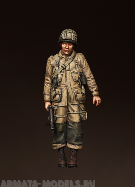 3588SOGA Sergeant 101st Airborne Division on Sherman. SOGA Miniatures