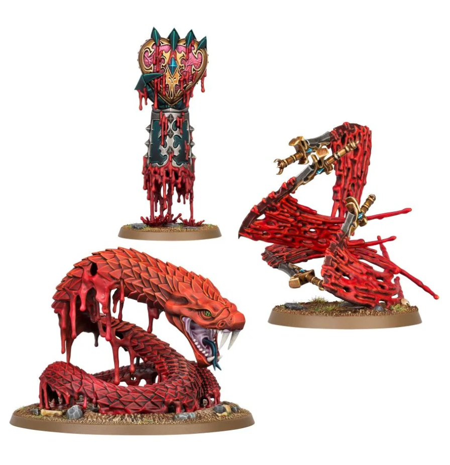 85-22GW Набор Бесконечные заклинания. Дочери Кхейна (Endless Spells Daughters of Khaine)