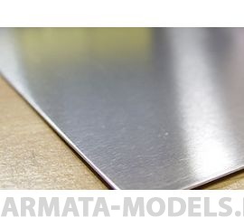 KS6510 Белая жесть 0,33 мм, лист 15х20 см