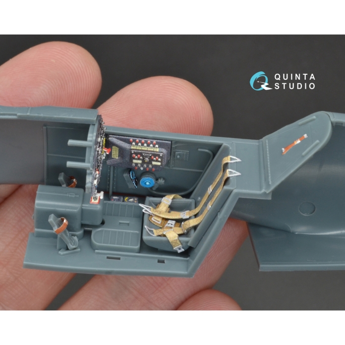 QD48094 1/48 3D Декаль интерьера кабины Bf 109G-6 (для модели Eduard)