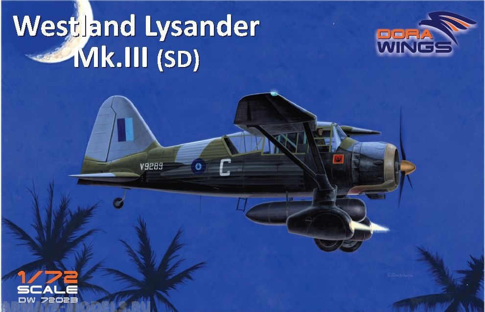 DW72023 Многоцелевой вспомогательный самолет Lysander Mk.III (SD) Dora Wings