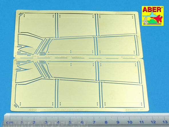 ABR-35-A41  Дополнения для  Side skirts for Jagdtiger для Dragon 1/35