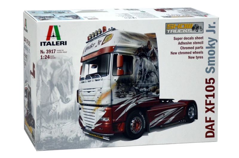 3917ИТ ГРУЗОВИК DAF XF105 "SMOKY JR" SHOWTRUCK Italeri