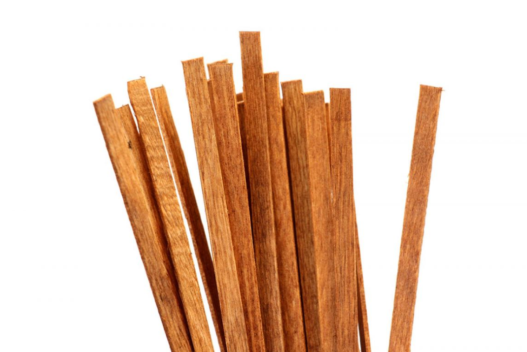 070dd004 Деревянные рейки для моделизма. "Охристо-коричневые доски" 20шт.