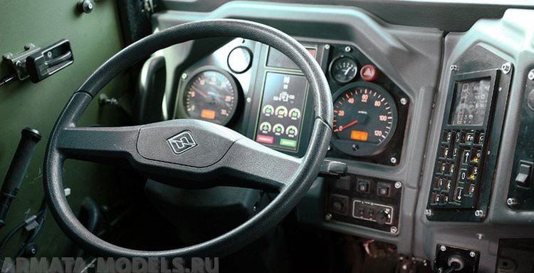 QD35026 Декаль 3D интерьера для модели Тайфун-У 35008