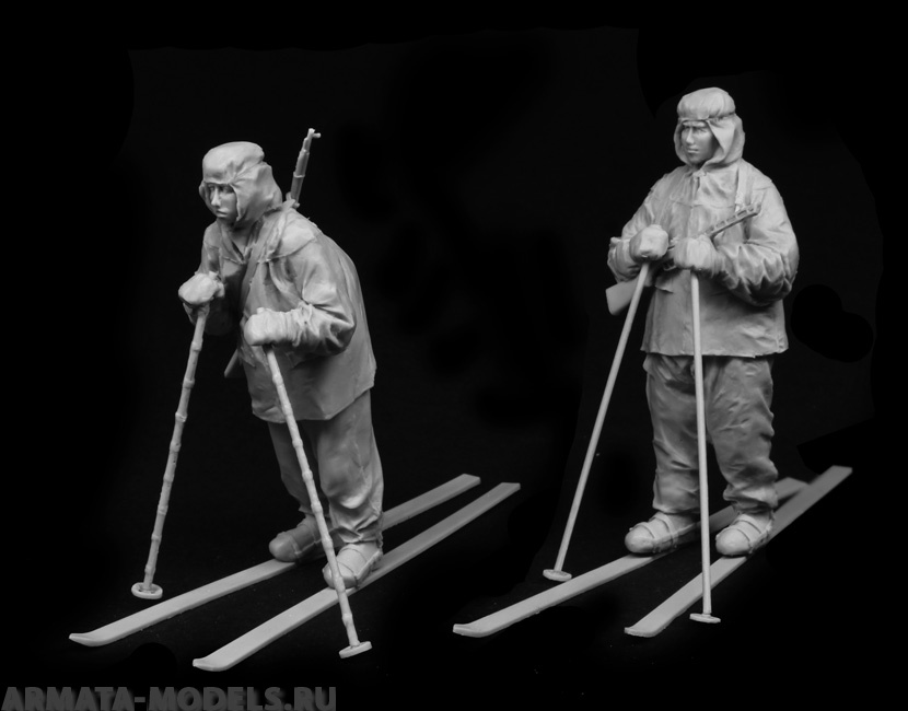 3058STAL Советские лыжники Stalingrad