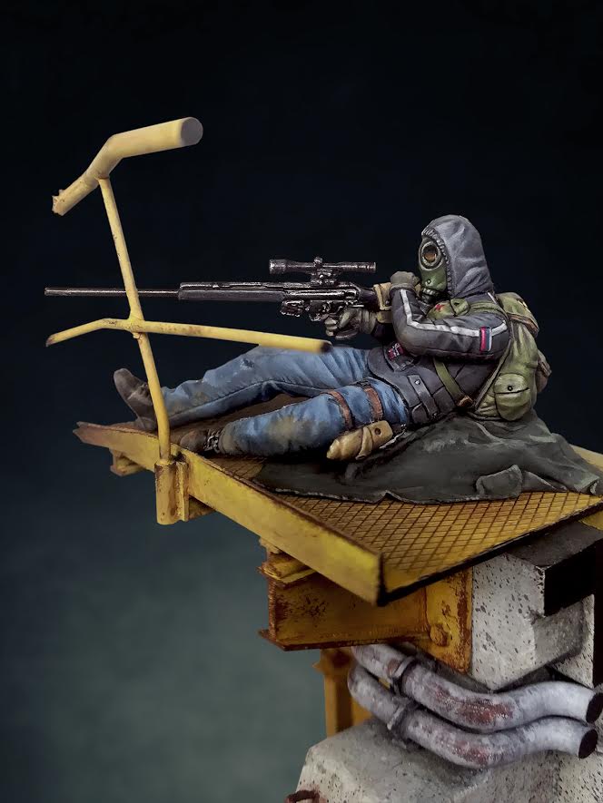 MR-AM11 Миниатюра Sniper Stalker Alternity Miniatures