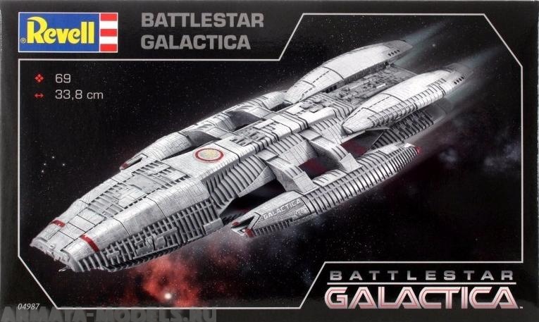 04987 Звездный крейсер Галактика Revell