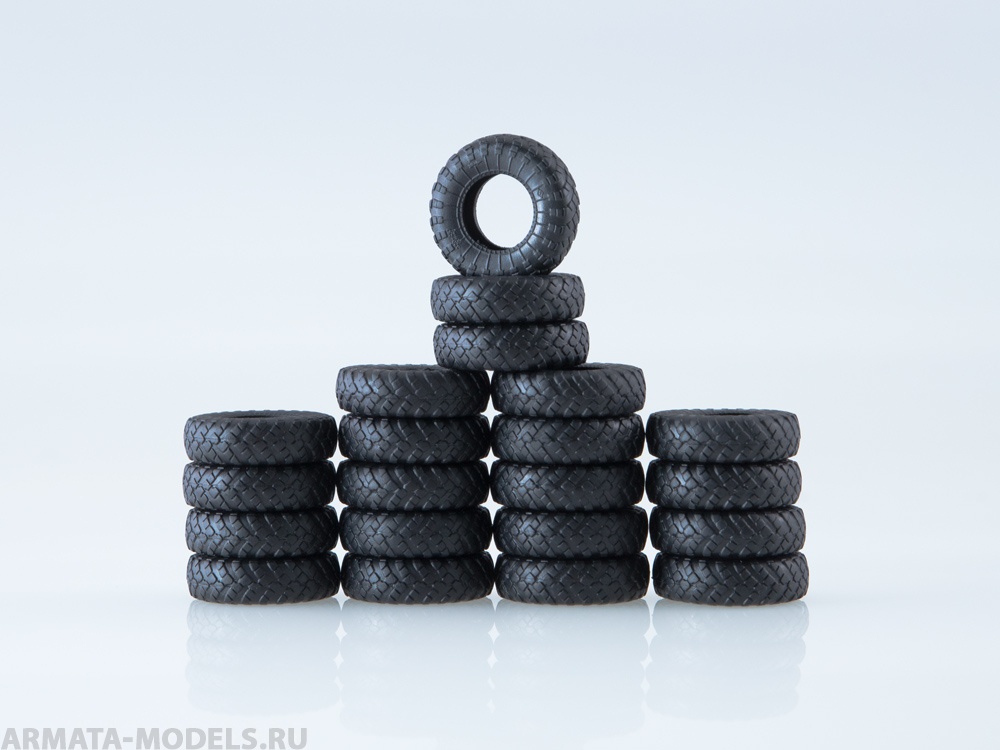 AVD143009021 Покрышка на ЗИЛ-157, ГАЗ-66 (КИ-115А) (КАМА-И68А 11R20) (комплект 21 шт.)