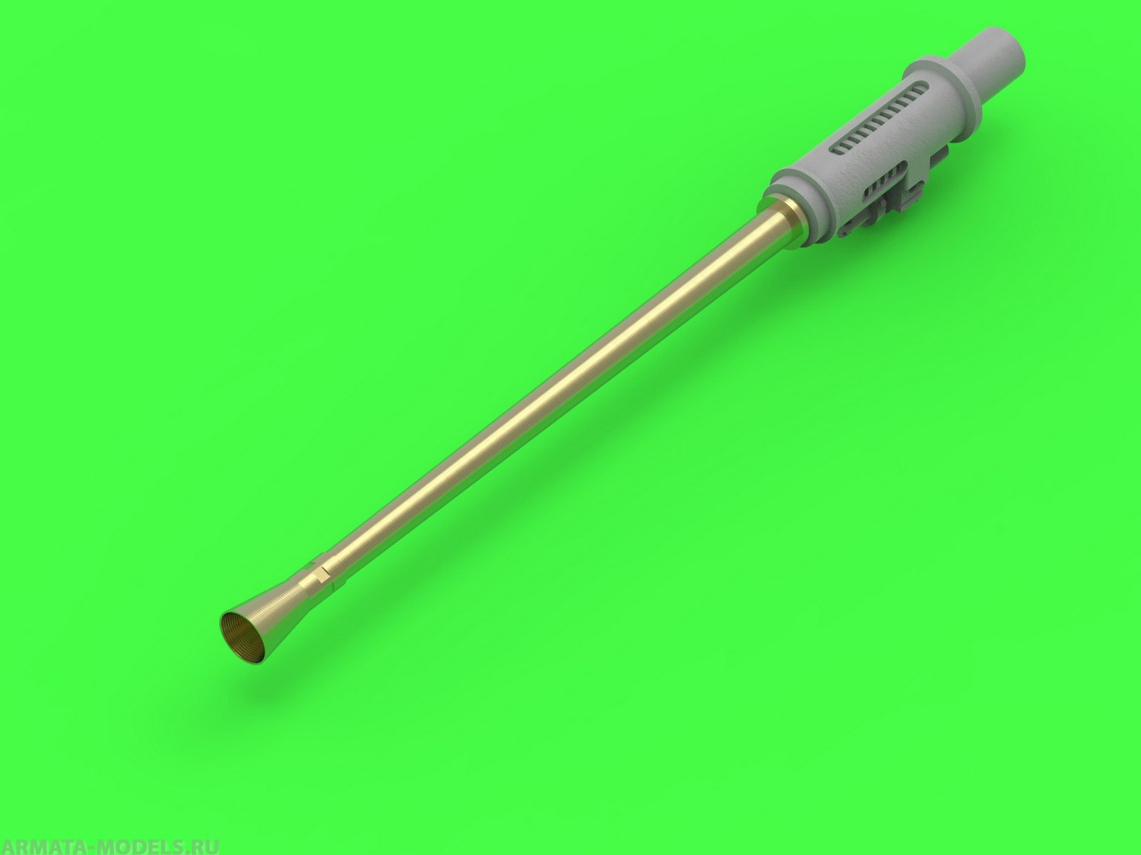 GM-72-011 Ствол 40-мм зенитной пушки Bofors - для Crusader Mk. III AA от IBG и других 40-мм комплектов Bofors (например, Звезда, FTF, CMK)