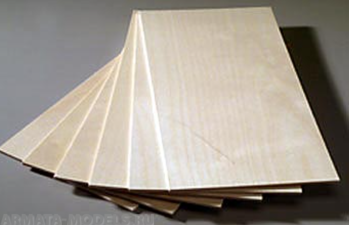 AMATI231530 Шестислойная фанера толщиной 3 мм AMATI