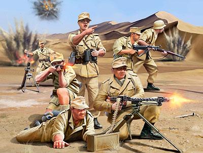 02616 Фигуры Немецкие войска в Африке, 2-я МВ Revell