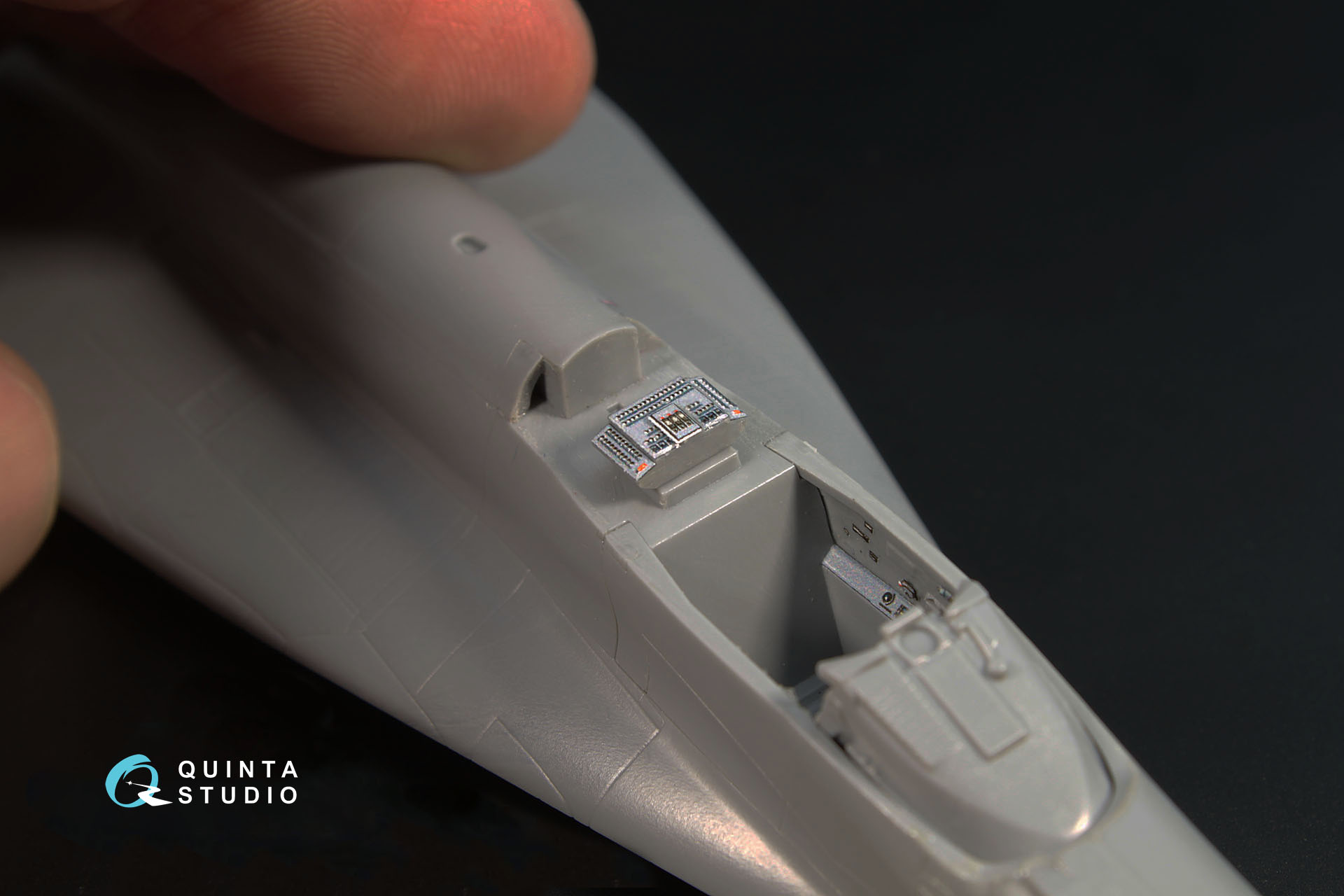 QD72002 3D Декаль интерьера кабины МиГ-29 9-13 (для модели Звезда 7278)