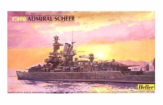81045HL Корабль  Адмирал Шеер (1:400)