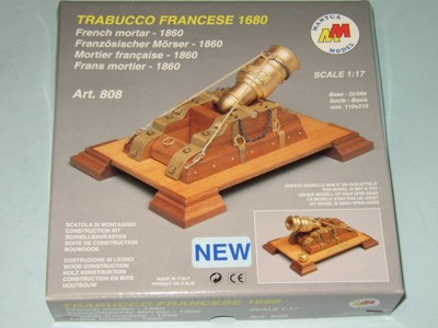 MAN808 FRENCH MORTAR масштаб 1:17 Mantua