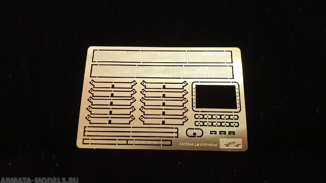 AM3544 Набор фототравления для Leichttraktor rheinmetall 1930 от ICM