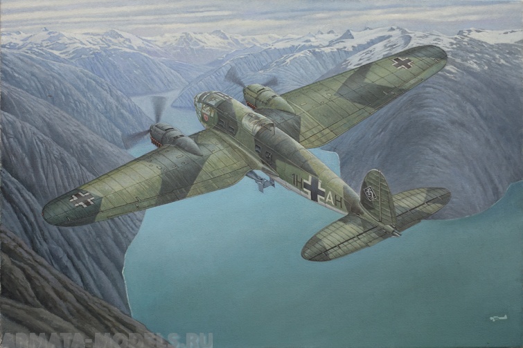 Rod341 Самолет Heinkel He111 H-6 Roden