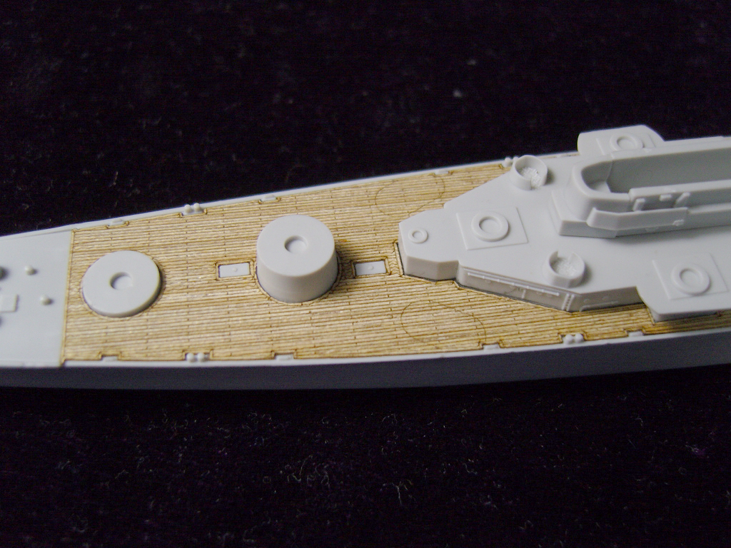 AW20085 Деревянная палуба для US Navy Light Cruiser CL-55 Cleveland